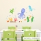 Sea Family Two Printed Wall Decal