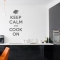 Keep Calm and Cook On wall decal