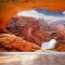 Cave View Monument Valley Wall Mural