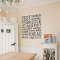 Kitchen Verbs Wall Quote Decal