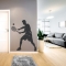 Male Tennis Player Wall Decal
