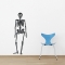 Skeleton Black Wall Decal