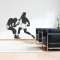 Boxing Match Wall Decal