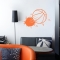 Bursting Basketball Wall Decal