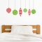 Christmas Ornaments Set Two Standard Printed Wall Decal