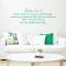 Joshua 24:15 Wall Quote Decal