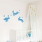 Jumping Rabbits Wall Decal