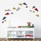 Paper Planes Standard Printed Wall Decal