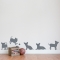 Puppies Playing Wall Decal