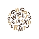 alphabet wall decal