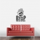 B.Y.O.P. Bring Your Own Popcorn Wall Art Vinyl Decal Sticker Quote