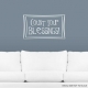 Count Your Blessings! Wall Art Vinyl Decal Sticker Quote