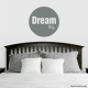 Dream Big Wall Art Vinyl Decal Sticker Quote