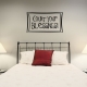 Count wall decal quote