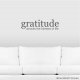 Gratitude Unlocks The Fullness Of Life Wall Art Vinyl Decal Sticker Quote