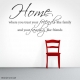 Home: Where You Treat... Wall Art Vinyl Decal Sticker Quote