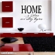 Home ...is where our story begins Wall Art Vinyl Decal Sticker Quote