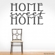 Home Sweet Home Wall Art Vinyl Decal Sticker Quote