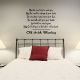 May the wall decal quote