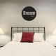 Dream big wall decal quote