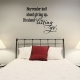 Surrender wall decal quote