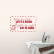 Inch-By-Inch Life's A Cinch... Wall Art Vinyl Decal Sticker Quote