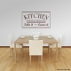 Kitchen Dinner Choices: Take It Or Leave It  Wall Art Vinyl Decal Sticker Quote