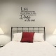 Life Isn't About Waiting... Wall Art Vinyl Decal Sticker Quote