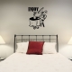 Enjoy wall decal quote