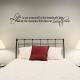 Life is not wall decal quote