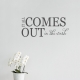 It all wall decal quote