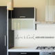 Love & Cook With Wild Abandon! Wall Art Vinyl Decal Sticker Quote