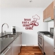 Never Trust A Skinny Cook! Wall Art Vinyl Decal Sticker Quote