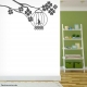 Tree branch with a Birdcage Vinyl Wall Decal