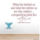 What Lies Behind Us... Wall Art Vinyl Decal Sticker Quote