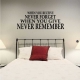 When You Receive Never Forget... Wall Art Vinyl Decal Sticker Quote