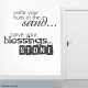 Write Your Hurts In The Sand... Wall Art Vinyl Decal Sticker Quote