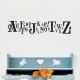 Alphabet wall decal