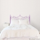 Eliza Iron Headboard wall decal