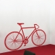 Fixed gear bike wall decal