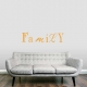 Family wall decal quote
