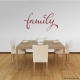 Family Wall Art Vinyl Decal Sticker Quote