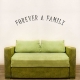 Forever A Family 2 Wall Art Vinyl Decal Sticker Quote