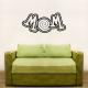 Mom 2 Wall Art Vinyl Decal Sticker Quote