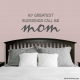 My Greatest Blessings Call Me Mom Wall Art Vinyl Decal Sticker Quote
