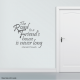 The Road To A Friend's House Is Never Long Wall Art Vinyl Decal Sticker Quote