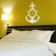 Anchor wall decal