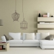 Wire bird cages wall decal