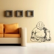 Buddha wall decal