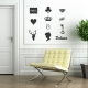 deluxemodern design iconic wall art decals